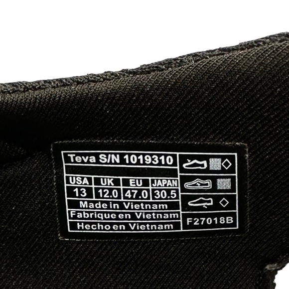 Teva Terra Float 2 Hybrid. Men’s 13. Black. - Picture 10 of 10